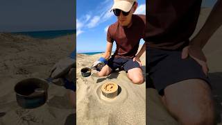 How to Find Metal on the Beach with a Simple Magnet 🧲 [upl. by Amapuna]