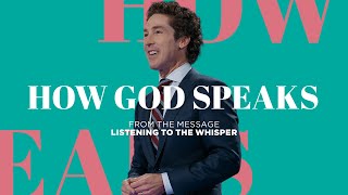 How God Speaks  Joel Osteen [upl. by Apilef251]