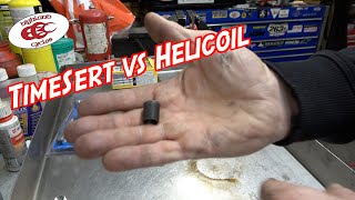 TimeSert Vs Helicoil  Where do I use a Timesert  Where do I use a Helicoil  Highland Cycles [upl. by Kee625]