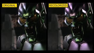 Green Goblin test recolored 3  Version comic [upl. by Divad247]