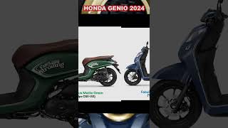 warna honda genio 2024 motor matic honda 110 cc rilis makin mirip dengan scoopy [upl. by Tychonn154]