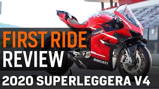 2020 Ducati Panigale V4 Superleggera First Ride Review [upl. by Glass]