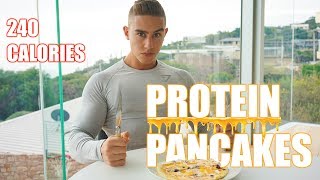 The Best Protein Pancake Recipe  LOWEST CALORIES Zac Perna [upl. by Gibbs]