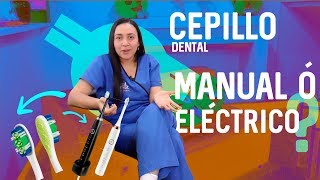 Cuál es mejor ¿CEPILLO MANUAL O ELÉCTRICO 👌🦷 [upl. by Shaum]