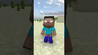 Zombie Becomes the King  Baby zombie minecraft animations shorts [upl. by Steffen]