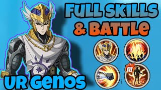 UR Genos full skills amp battle [upl. by Ynobe711]