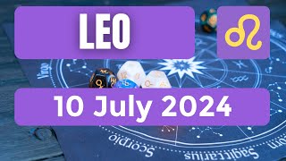 Leo horoscope  Leo Horoscope for Today 10 July 2024 [upl. by Jepson]