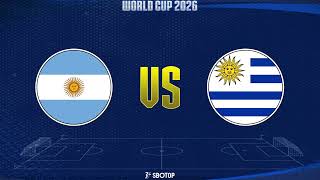 World Cup 2026 Argentina vs Uruguay [upl. by Annadiana]