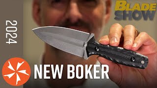 New Boker Knives Out SOON  Blade Show 2024 [upl. by Lorens]