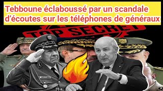 Ecoutes téléphoniques  la France accuse le président Tebboune [upl. by Kath]