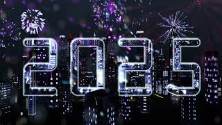 New Year Wishes 2025 With Countdown [upl. by Estis]