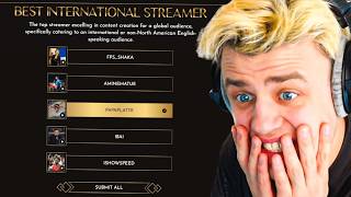 Ich wurde für die Internationalen Streamawards nominiert [upl. by Arik]