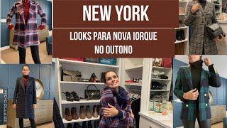 Fazendo as malas para Nova Iorque Looks de Outono e Inverno [upl. by Ruford]