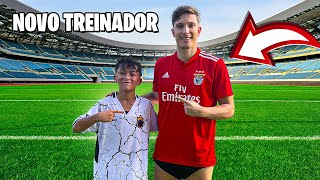 O JUNINHO MANELLA É MEU NOVO TREINADOR DE FUTEBOL [upl. by Latsirc]