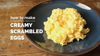 How to Make Creamy Scrambled Eggs  Yummy Ph [upl. by Coriss41]