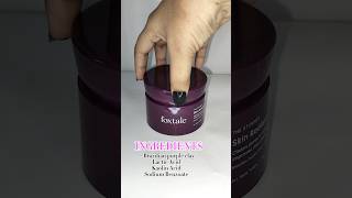 Skin Radiance Mask 🎭 ans Brazilian purple clay mask for foxtale shorts trending skincare [upl. by Hceicjow376]