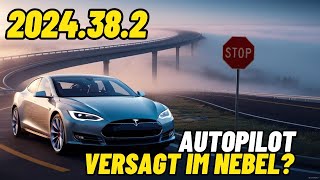 Tesla Software Update 2024382 Autopilot versagt im Nebel [upl. by Spohr]