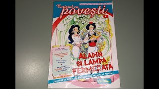 414 Curierul cu povești  Aladin și lampa fermecată de la editura ErcPress [upl. by Neema]