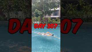 Day 307 ✅ swimming race motivation consistency hardwork preparation triathlon music cover [upl. by Betteanne731]