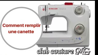 comment faire sa canette machine à coudre MGcouture [upl. by Nylirak]