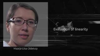 Evaluation of linearity [upl. by Llenroc280]