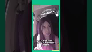 Mujer chilena maltrata a taxista venezolano [upl. by Lashar69]