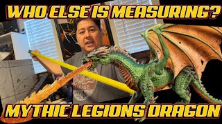 SIZE IT UP the Beyithirr Green Dragon VernRants Action Figure news from Four Horseman Mythic Legions [upl. by Durrej273]