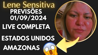 LIVE  PREVISÃO Lene Sensitiva Domingo 010924 previsão lenesensitiva [upl. by Yelsa]