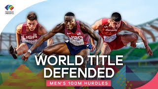 Mens 110m Hurdles Final  World Athletics Championships Oregon 2022 [upl. by Aneekat]