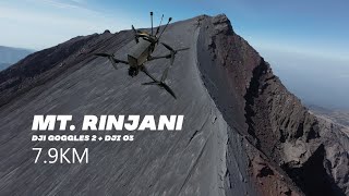 MENDAKI GN RINJANI FPV DRONE  LONG RANGE DJI O3 Air Unit [upl. by Siuqramed916]