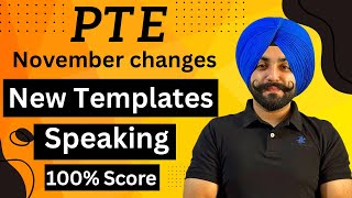 PTE speaking new templates old templates working or not 4th November Changes  Gurwinder Sir [upl. by Washington]