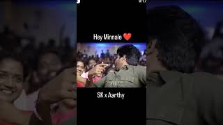 Hey Minnale ❤️  Sivakarthikeyan 💞 Aarthy  please like and subscribe to my channel [upl. by Ania]