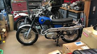 1967 Honda 305 CL77 Walkaround amp Cold start [upl. by Atikan734]