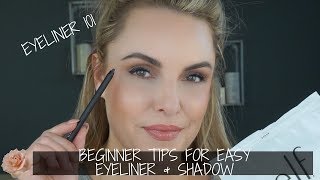 Life Changing Eye Liner TIPS for Beginners Aging Eyes  Elle Leary Artistry [upl. by Rennie]