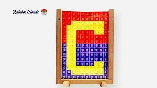 Tetris Game  Colored Puzzle Blocks  AlphabetC ASMR satisfying puzzle howtoplaytetris [upl. by Loram127]