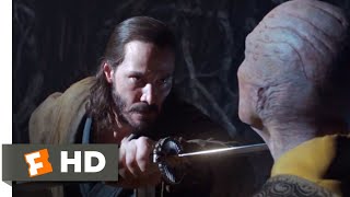 Keanu Reeves VS Golem Samurai Death Duel  FIGHT SCENE  47 Ronin  CLIP [upl. by Aicenaj717]