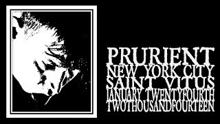 Prurient  Saint Vitus 2014 [upl. by Smitty331]