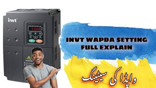 INVT WAPDA SETTING  FULL EXPLAINED  Invi electronics [upl. by Garlaand902]