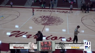 Winamac Girls Varsity Basketball vs Rochester [upl. by Hpseoj]