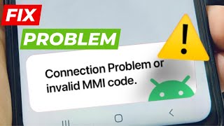 Fix Connection problem or invalid MMI code Error [upl. by Einnaj]