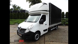 RENAULT MASTER PLANDEKA WINDA 9 PALET WEBASTO KLIMA 7326 AUTOPLUSCOMPL TEL 48 607 888 556 [upl. by Colson11]