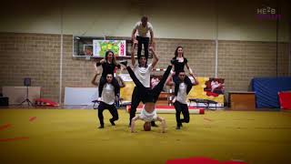 Spectacle acrogym 2018  Education Physique [upl. by Gowon]