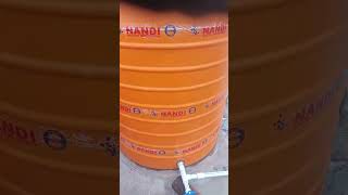 Nandi Hectuz water tank 1500 li fitting by plumber Lakshmi Prasad [upl. by Acirred]