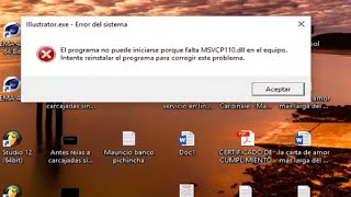 Como corregir el error MSVCP110dll Windows 10  SOLUCION  RÁPIDO APRENDIZAJE [upl. by Iknarf338]