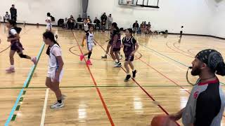 2nd Half  DEC 8  Girls Div Rising Star [upl. by Savitt]