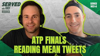 JANNIK SINNER DOMINATES ATP FINALS amp John Isner joins to Read Mean Tweets [upl. by Powe]