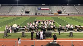 Hebron HS Drumline 2024  ‘San Fermin’ Lonestar Classic Drumline Competition [upl. by Kwok]