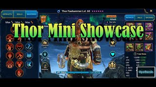 Thor Faehammer mini Showcase Raid Shadow Legends [upl. by Sivahc]