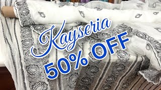 kayseria sale today  kayseria eid lawn 2024 [upl. by Domash640]