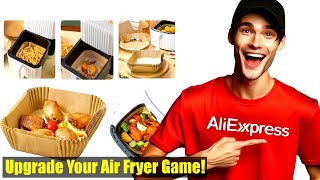 MustHave Air Fryer Accessory Discover the GameChanging Silicone Grease Paper Oven Mat [upl. by Enayd]